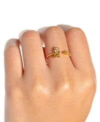 Girls Crew Disney Multi-Color Beauty the Beast Cogs Worth Ring