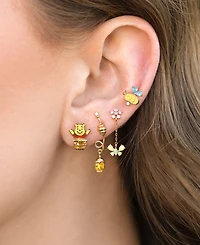 Girls Crew Disney Winnie the Pooh Multi-Color Silly Old Bear Earring