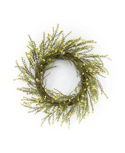 Slickblue Miniature Floral Wreath - Petite Handcrafted Decor Accent for Home