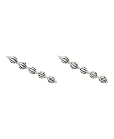 Fabric Ball String Garland for Cheerful Home Decor (Set of 2)
