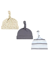 Hudson Baby Baby Boys Hudson Caps or Headbands, Bibs, Mittens and Socks 12pc Set