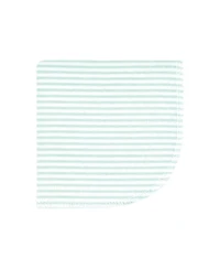 Hudson Baby Infant Girl Flannel Washcloths, Eucalyptus 12Pk, One Size