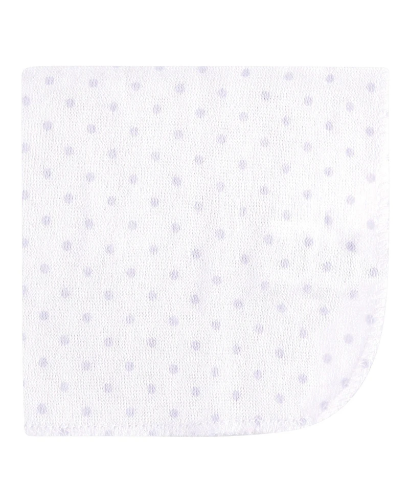 Hudson Baby Girls Rayon from Bamboo Washcloth Bundle