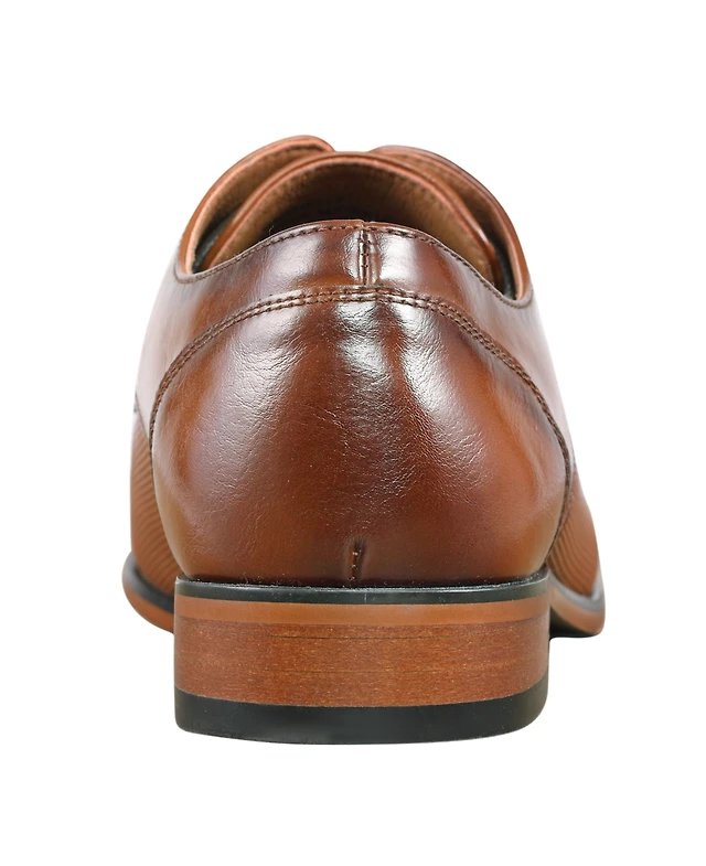 Tommy Hilfiger Shelly Cap Mens Oxford Dress Shoes Size 9.5 Brown Lace-Up Cap Toe Tommy Hilfiger Sheldon Cap Toe Oxfords | Belk main image 2