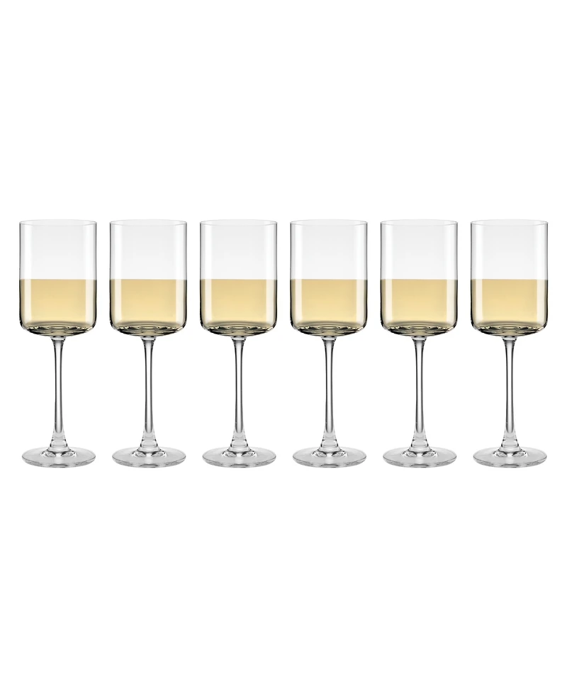 Lenox Tuscany Classics Straight White Wine Glasses, Set Of 6