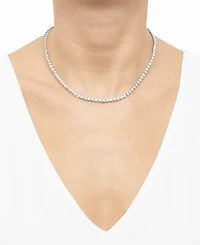 Grown With Love Lab Grown Diamond 18" Tennis Necklace (10 ct. t.w.) in 14k White or Yellow Gold