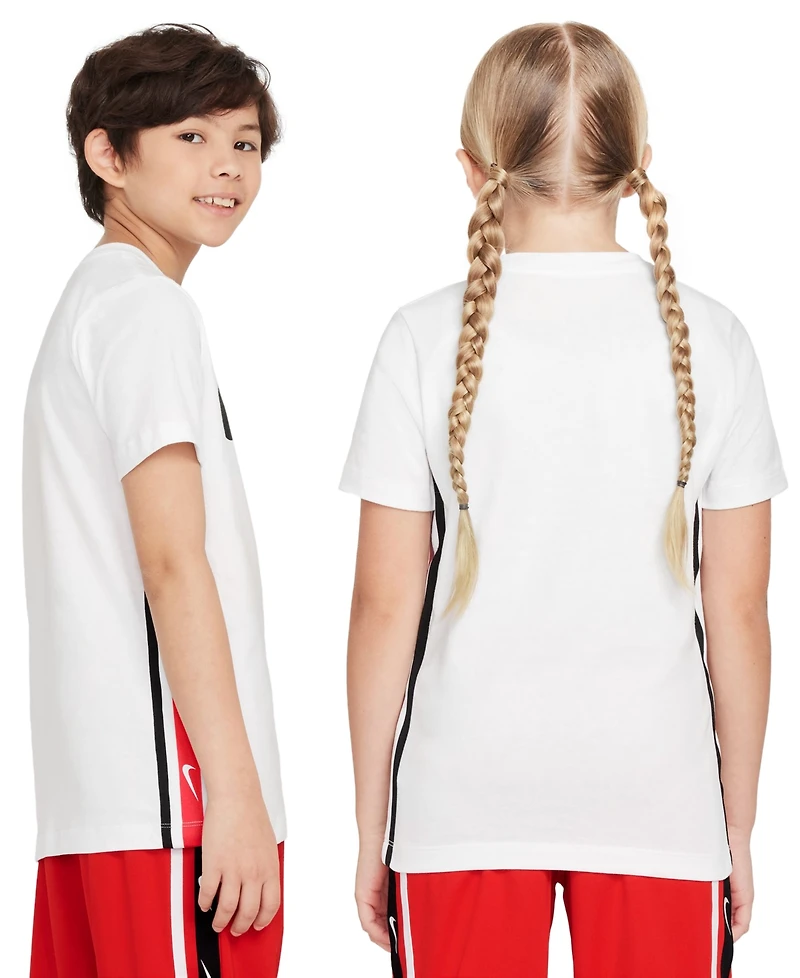 Nike Big Kids Sportswear Cotton Logo Graphic T-Shirt