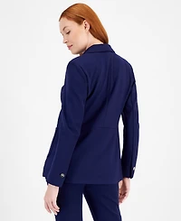 Anne Klein Women's Faux Double-Breasted Jacket