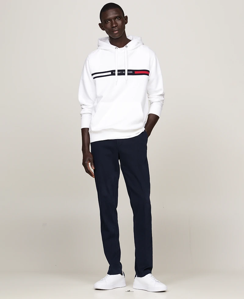 Tommy Hilfiger Men's Chest Logo Hoodie