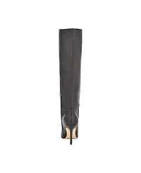 Nine West Women's Richy Pointy Toe Knee High Stiletto Boots