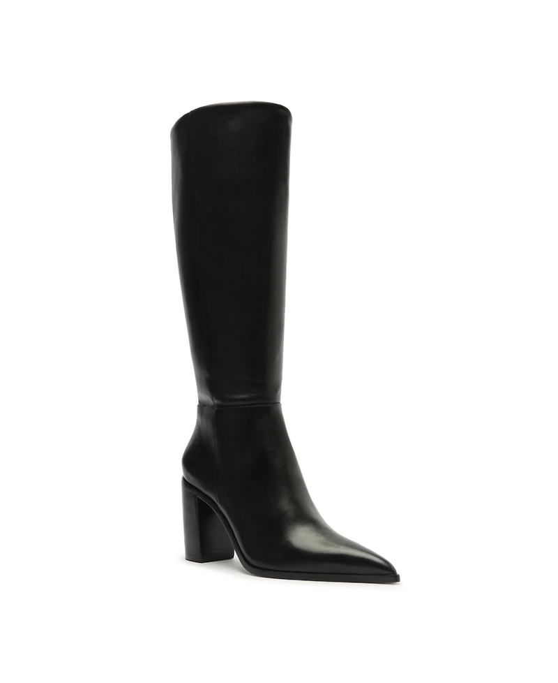 Schutz Women's Mikki Up Knee High Block Heel Boots
