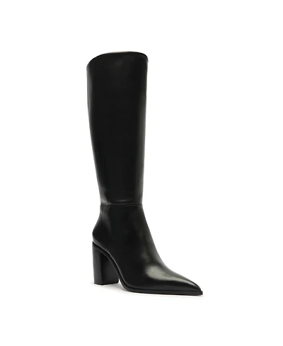 Schutz Women's Mikki Up Knee High Block Heel Boots