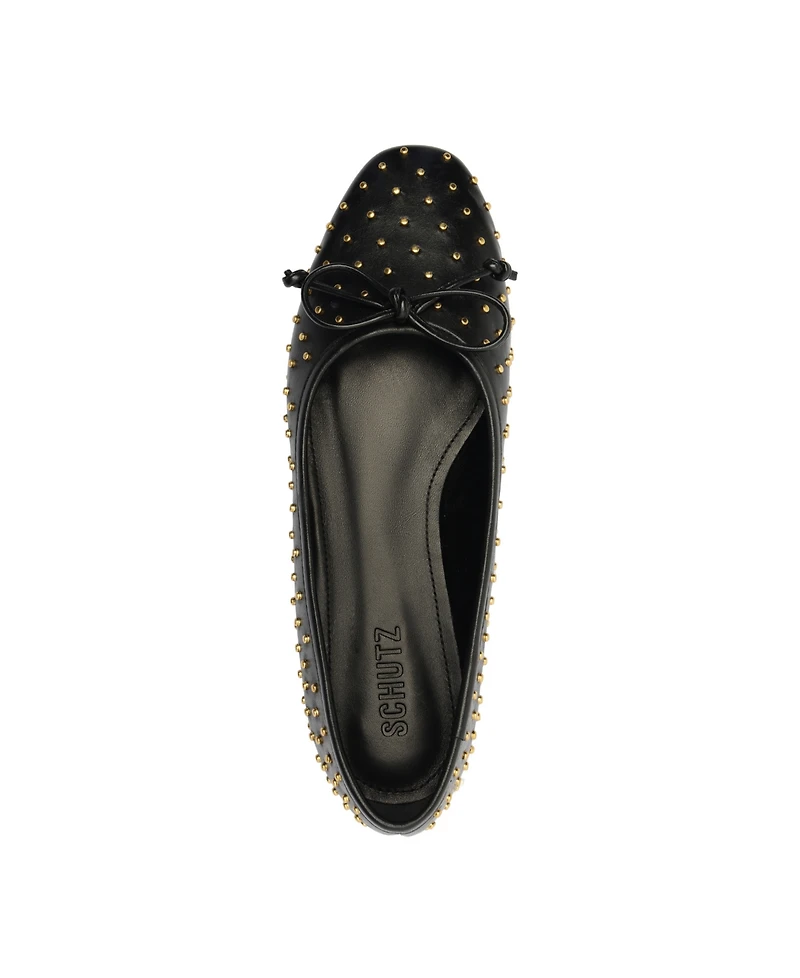 Schutz Women's Arissa Stud Ballet Flats