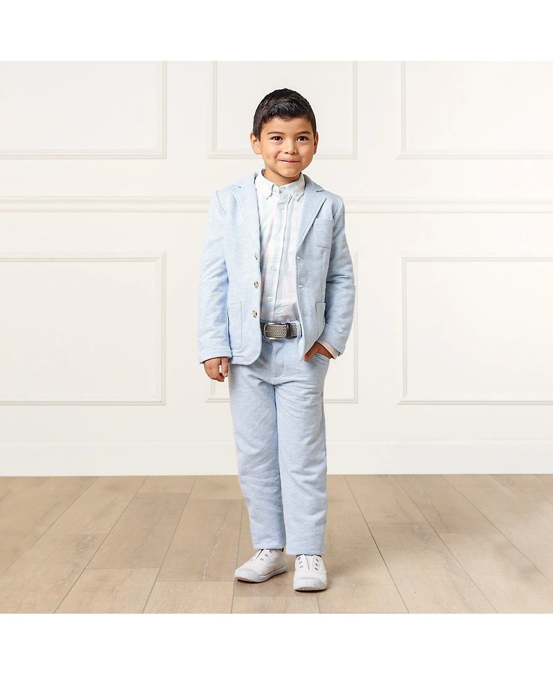 Hope & Henry Toddler Boys Organic Cotton Seersucker Suit Pant