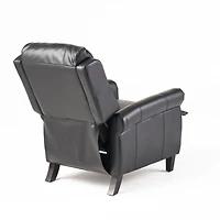 Streamdale Memphis Pu Leather Club Chair, Espresso Finish
