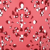 Streamdale Modern Iron Cut Side Table with Cylindrical Design