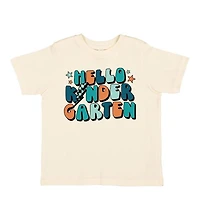 Sweet Wink Little and Big Boys Hello Kindergarten Short Sleeve T-Shirt