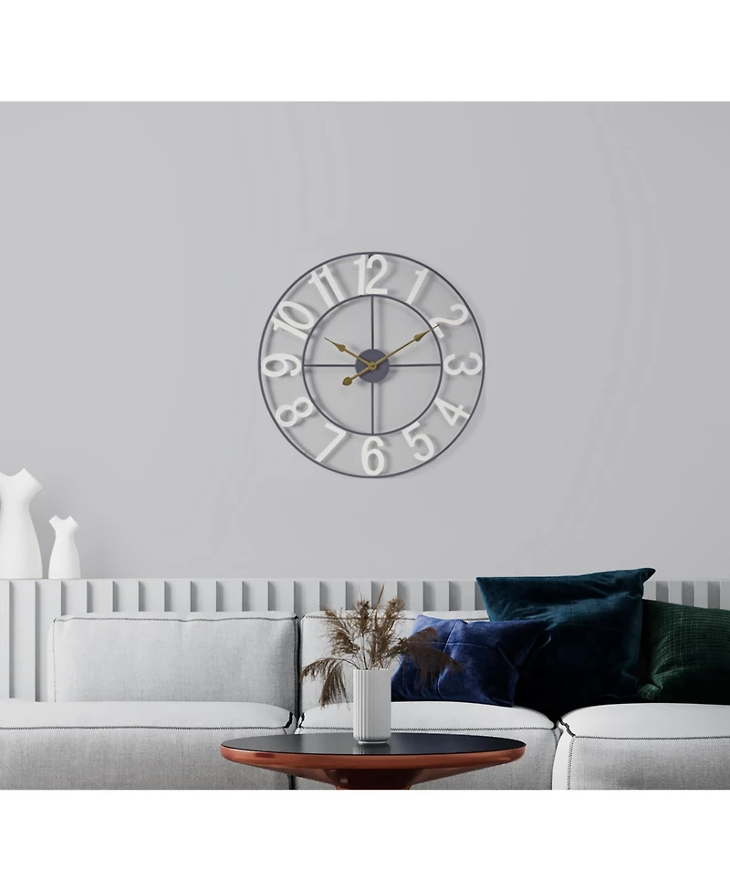 Sorbus Large Wall Clock for Living Room Decor