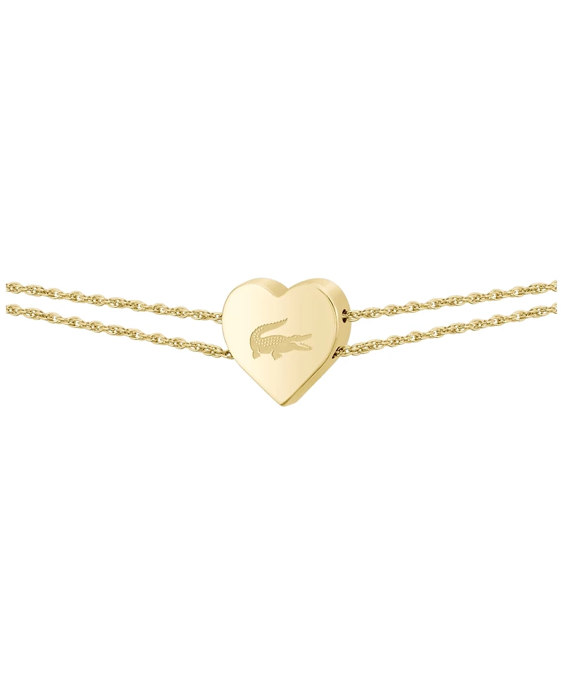 Lacoste Women's Love My Croc Ip Plated Bracelet