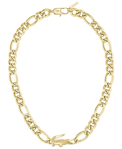 Lacoste Women's Crocodile Ip Plated Necklace