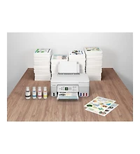 Canon Pixma G3270 MegaTank All-in-One Wireless Inkjet Color Printer (White)