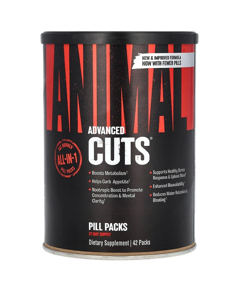 Animal Advanced Cuts Pill Packs
