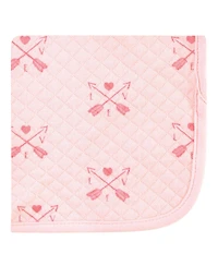 Hudson Baby Girls 12Pk Quilted Washcloth