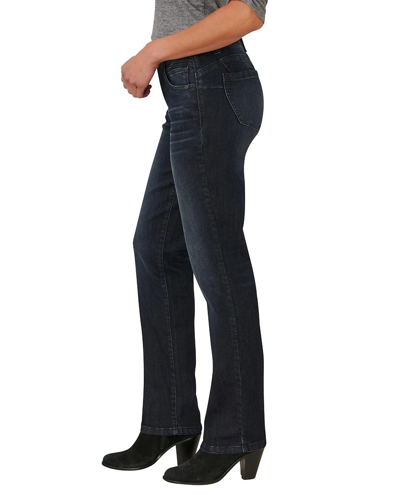 Democracy Women's "Ab" Solution Straight Leg Jean