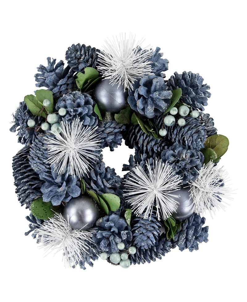 Northlight Pinecones Ornaments and Pine Needles Wreath