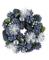 Northlight Pinecones Ornaments and Pine Needles Wreath