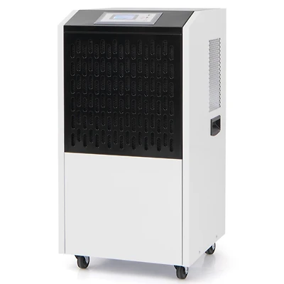 Slickblue 250 Pints Commercial Dehumidifier with Drain Hose Large Spaces up to 8500 Sq.Ft-White