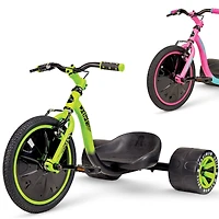 Madd Gear Drift Trike – Kids Ride-On with Adjustable Seat - Pink