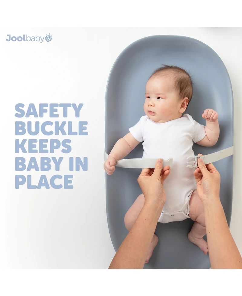 Jool Baby Waterproof Changing Pad - Easy to Clean, Lightweight & Portable Large Foam Cushion for Comfort