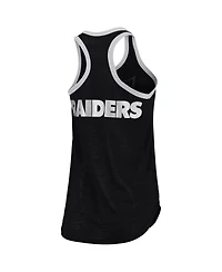 G-iii 4Her by Carl Banks Women's Black Las Vegas Raiders Tater Tank Top
