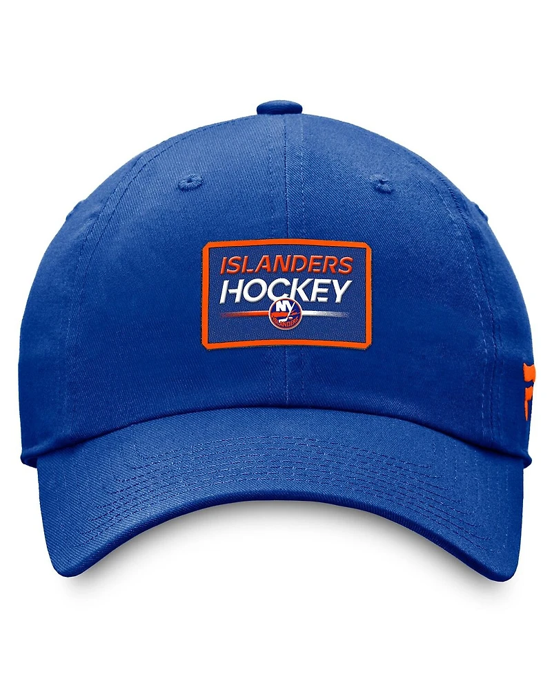 Fanatics Men's Royal New York Islanders Authentic Pro Prime Adjustable Hat