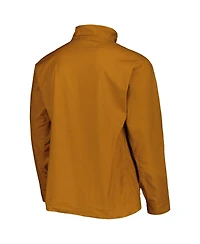 Dunbrooke Men's Tan Los Angeles Dodgers Journey Tri-Blend Full-Zip Jacket