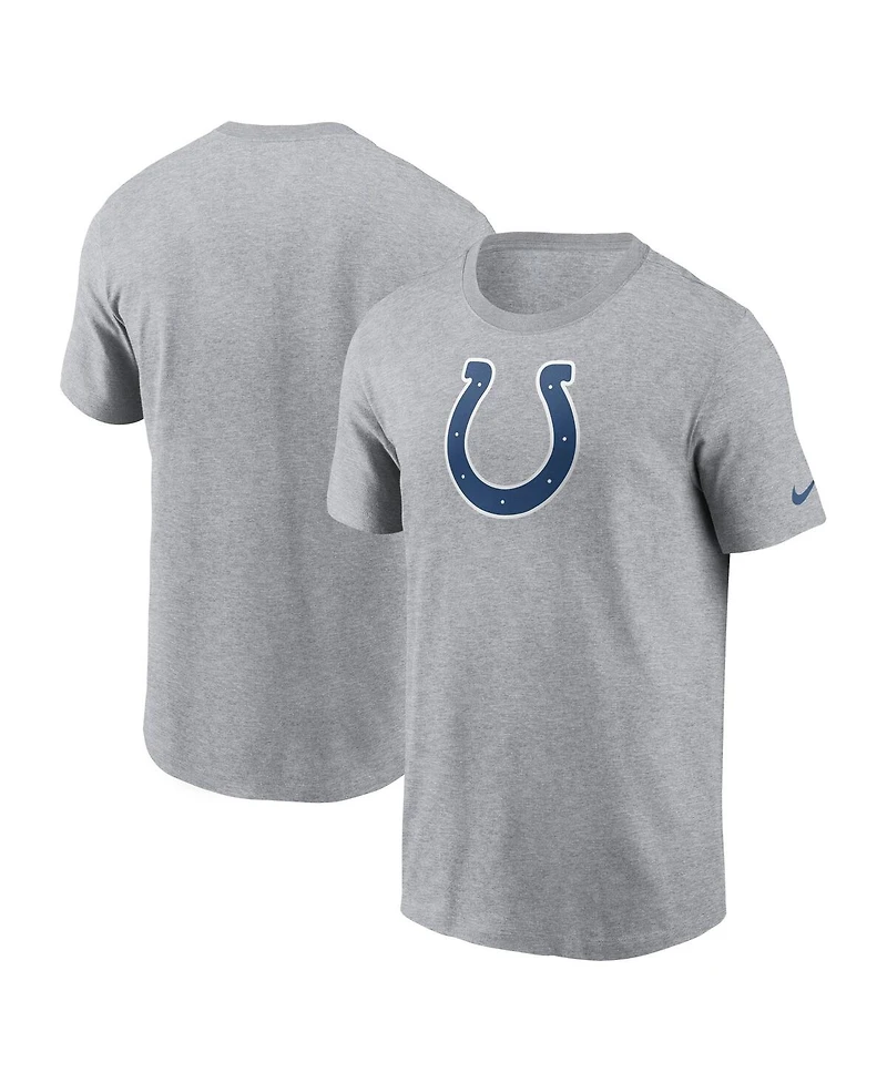 Nike Men's Gray Indianapolis Colts Primary Logo T-Shirt
