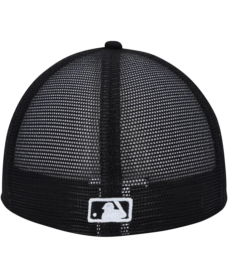 New Era Men's White/Black Chicago White Sox 2023 On-Field Batting Practice Low Profile 59FIFTY Fitted Hat