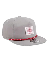 New Era Men's Gray Atlanta United Fc Established Patch 9FORTY A-Frame Trucker Adjustable Hat
