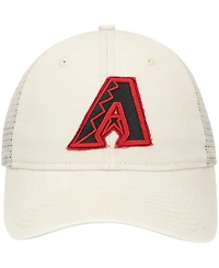 New Era Men's Stone Arizona Diamondbacks Game Day 9TWENTY Adjustable Trucker Hat