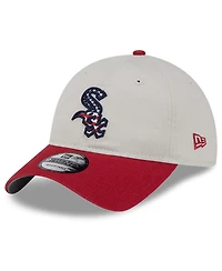 New Era Men's Red Chicago White Sox 2024 Fourth of July 9TWENTY Adjustable Hat