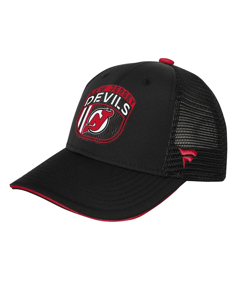 Fanatics Big Boys and Girls Black Boston Bruins 2024 Nhl Draft on Stage Trucker Adjustable Hat