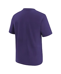 Nike Big Boys and Girls Purple Phoenix Mercury Essential Logo T-Shirt