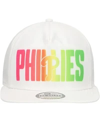 New Era Men's White Philadelphia Phillies Spring Spectrum Golfer Snapback Hat