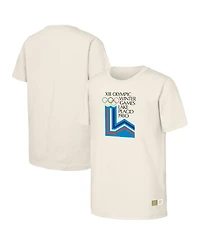 Outerstuff Men's Natural 1980 Lake Placid Games Olympic Heritage T-Shirt