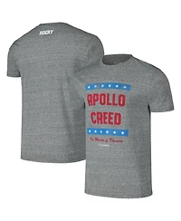 Contenders Clothing Men's Heather Gray Rocky Apollo Creed Master of Disaster T-Shirt