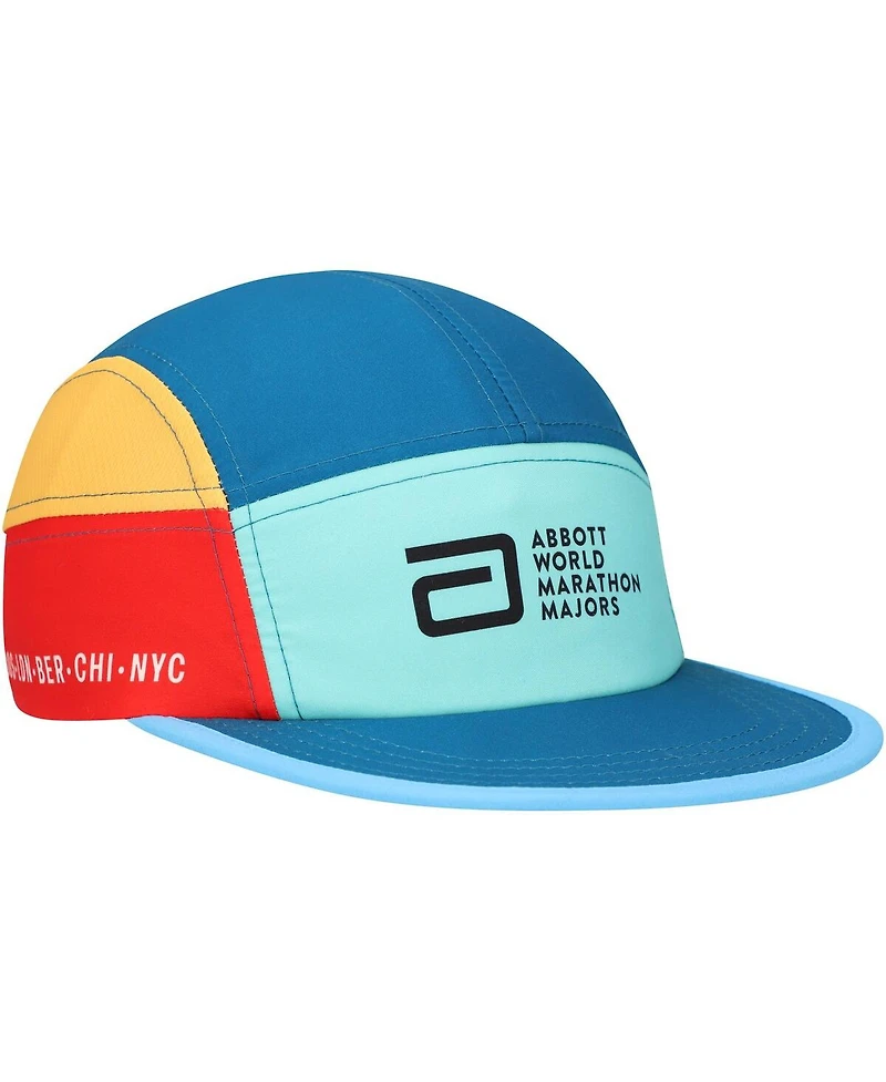 Boco Gear Men's and Women's Blue Abbott World Marathon Majors Trail Adjustable Hat