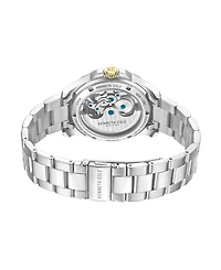 Kenneth Cole New York Men's Automatic Silver Stainless Steel Watch 43MM