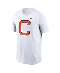 Nike Men's White Clemson Tigers Primetime Evergreen Alternate Logo T-Shirt