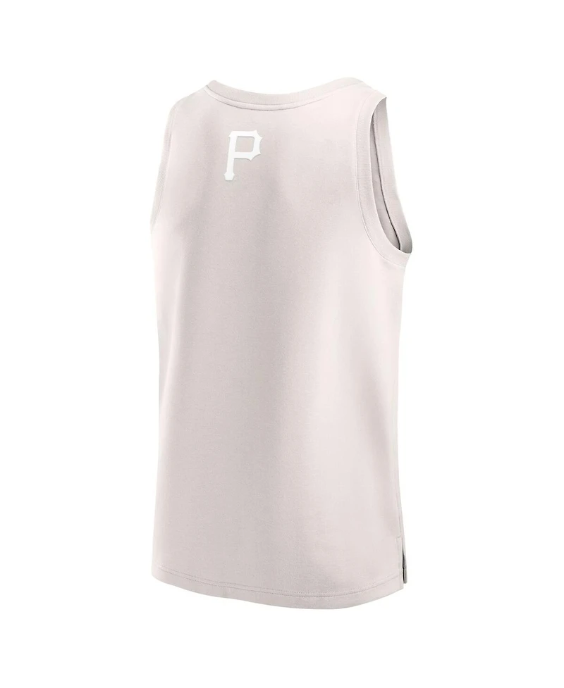 Fanatics Men's Cream Pittsburgh Pirates Elements Tank Top